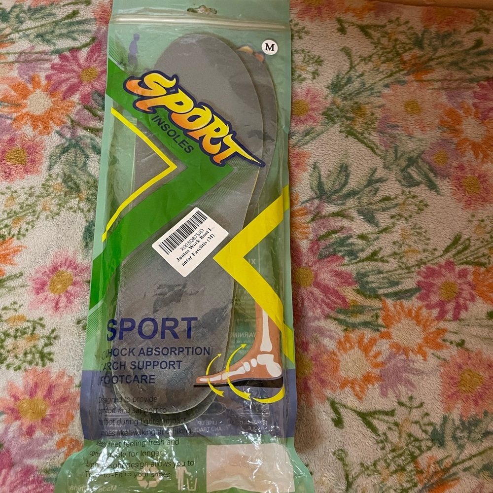 Footcare Shoe Insole Size Medium New